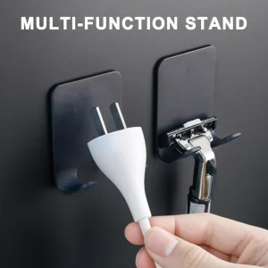 Wall Mounted Bathroom Razor Holders Shelf Stand For Key Shower Kitchen Organizer