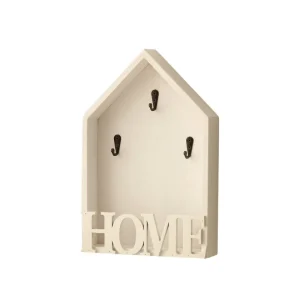 Wall Mounted Key Shelf Natural Metal Multi Hook Designs Entryway Key Holder