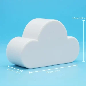 White Cloud shaped Magnetic Novelty Key Holder Wall Mounted Hook Gift Christmas
